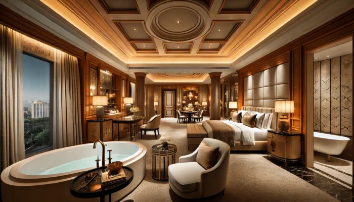 alt= "Palazzo Hotel luxury suite"