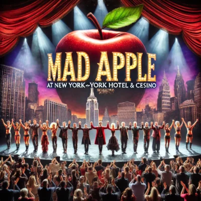 alt= "Mad Apple curtain call at New York-New York Hotel"