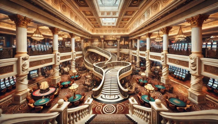 alt= "inside Caesars Palace Las Vegas"