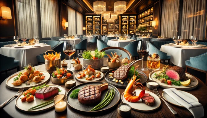 alt= "dining at ARIA Las Vegas"