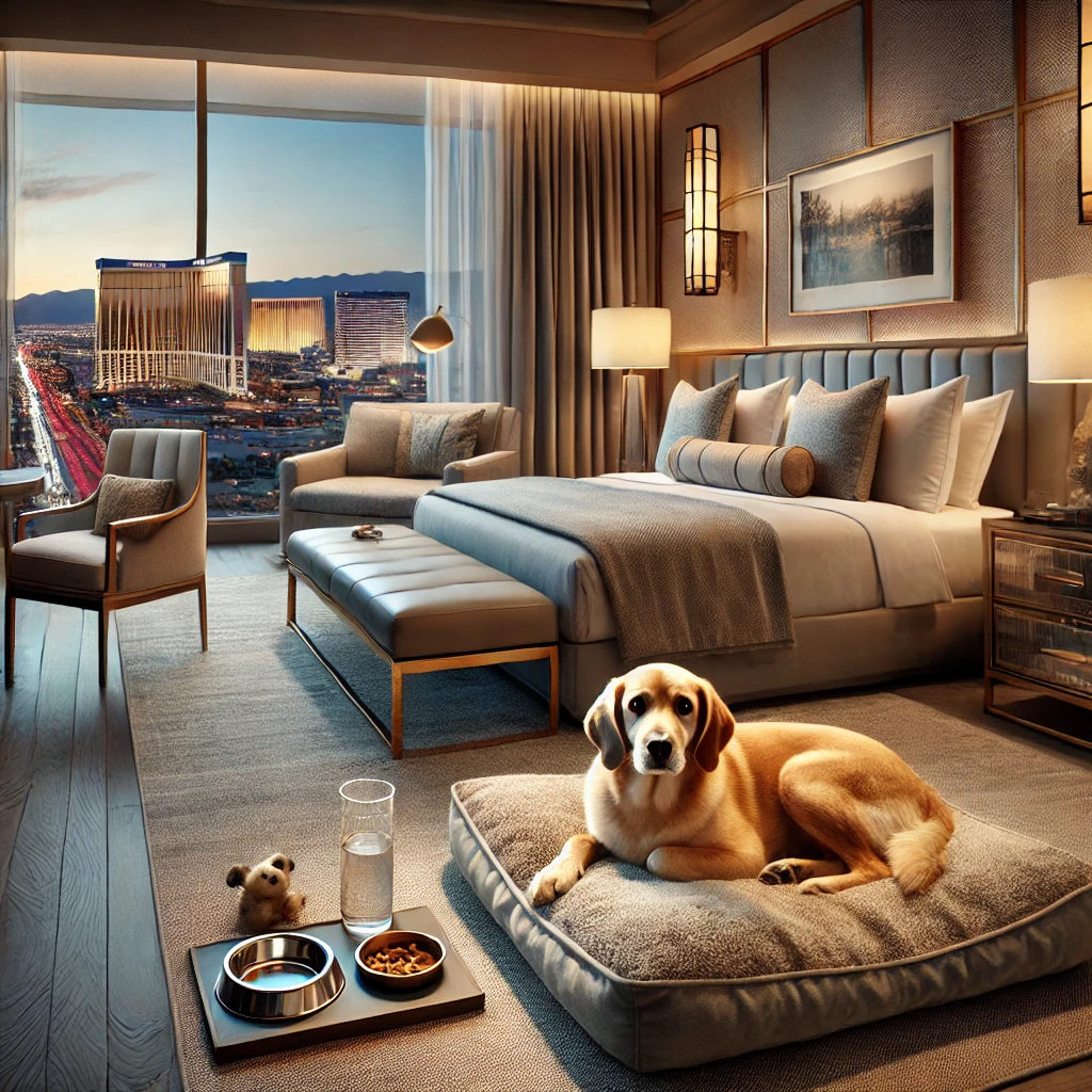 alt= "pet friendly room at vdara"