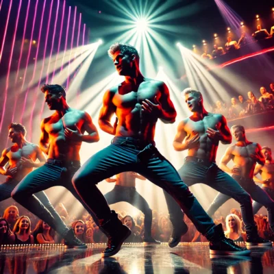 alt= "Chippendales performing at Rio All Suites Las Vegas"