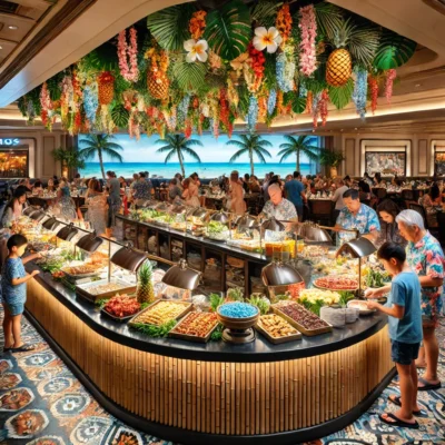 alt= " dining at California Hotel"