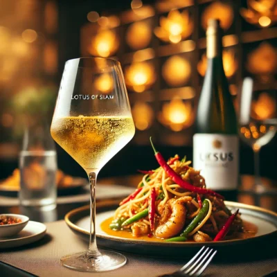alt= "drinks at Lotus of Siam, East Sahara Avenue Las Vegas"