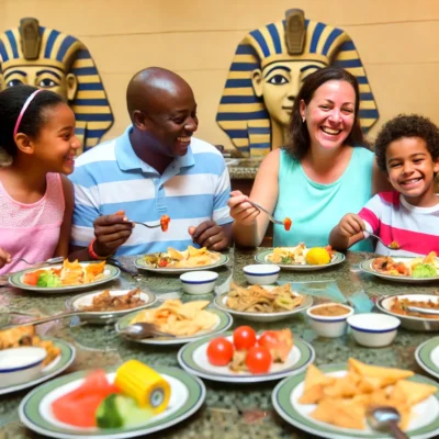 alt= "Budget-Friendly dining, Th Buffet at Luxor"