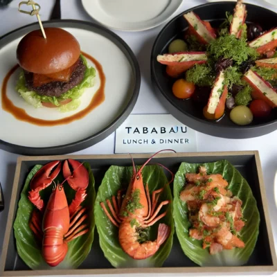 alt= "Menu offerings at Tableau, Wynn Las Vegas"