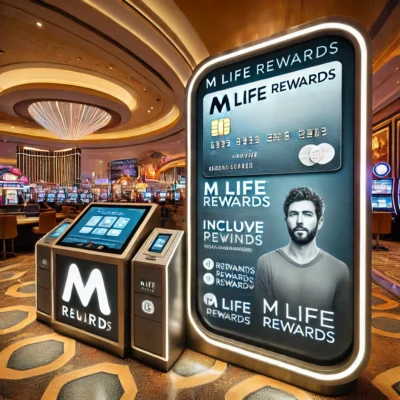 alt= "M Life Rewards, ARIA Casino, Las Vegas"