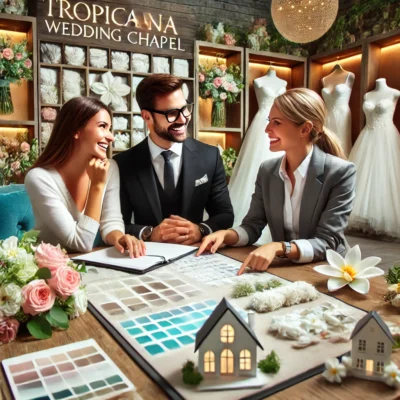 alt= "Wedding planning at Tropicana Wedding Chapel"