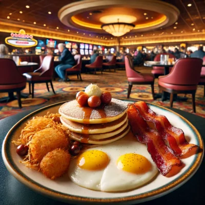 alt= "Dining at Emerald Island Casino"