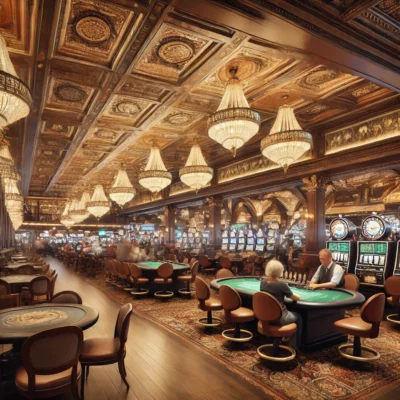 alt= "Main Street Station casino floor"