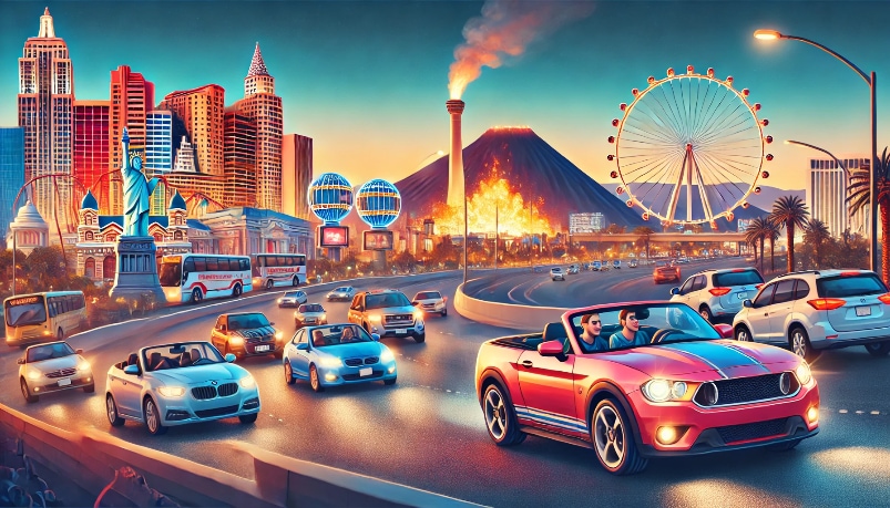 Las Vegas Rental Car Freeway
