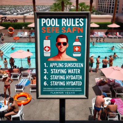 alt= "Safety at Flamingo Las Vegas Pool"