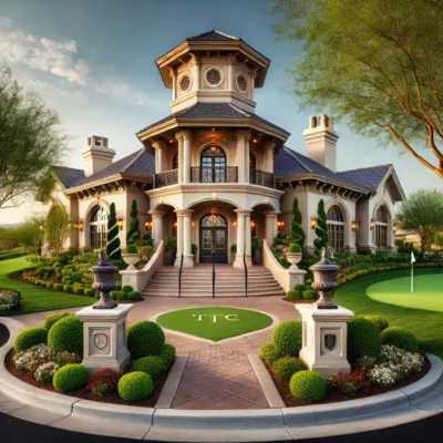 alt= "TPC Las Vegas entrance"