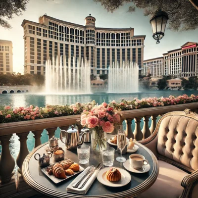 alt= "Dining near Bellagio Fountains"