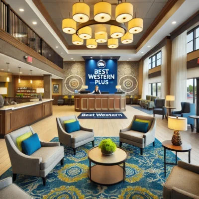 alt= "Best Western Plus lobby"