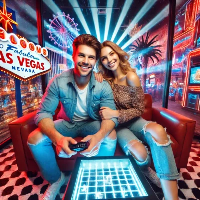 alt= "FUn in one of the best escape rooms for couples in Las Vegas"