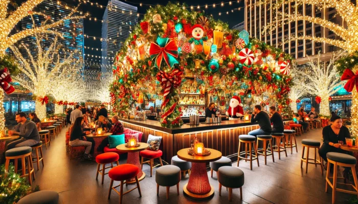 alt= "Seasonal outside bar in Las Vegas"