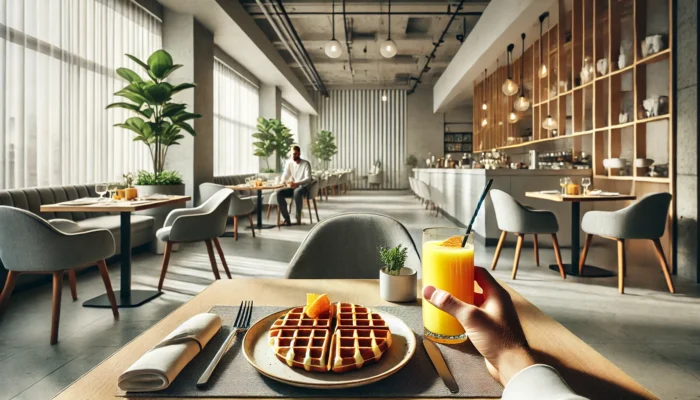 alt= "Mid-range Las Vegas hotels with free breakfast"