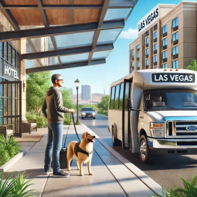 alt="Pet-friendly Las Vegas hotels with airport shuttle"