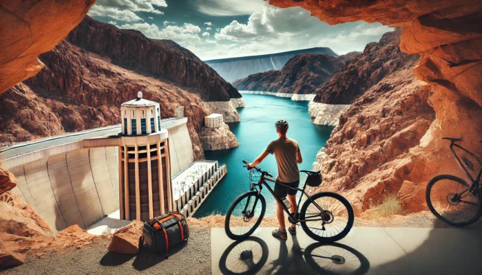 alt= "Cycle trails near Las Vegas"