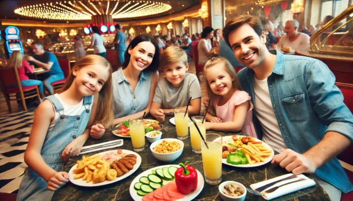 alt= "Family-friendly dining at Circus Buffet"