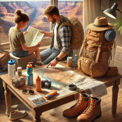 alt= "Planning for a private Grand Canyon tour"