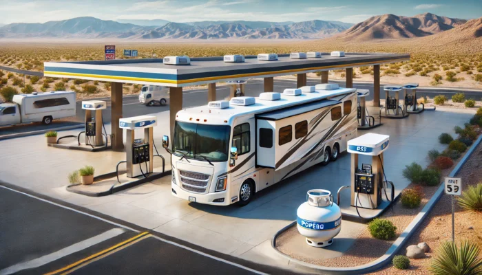 alt= "The best gas stations for RV travellers near Las Vegas"