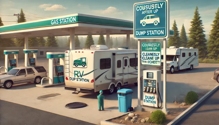 alt= "Gas station etiquette for RV travellers"