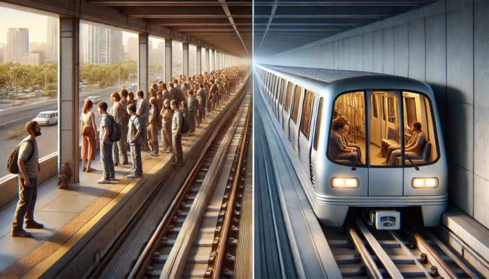 alt= Choosing when to use the Las Vegas Monorail"