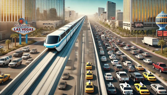 alt= "Monorail vs other Las Vegas transport options"