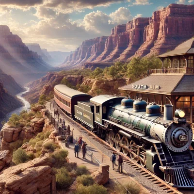 alt= "Las Vegas Scenic Train Rides through the Grand Canyon"