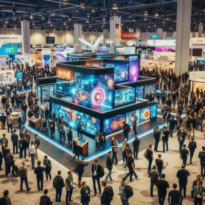 alt= "CES Tech show in Las Vegas"