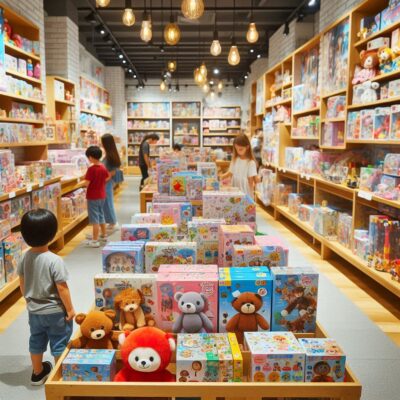 alt= "Inside one of the best stores for kids' toys in Las Vegas"