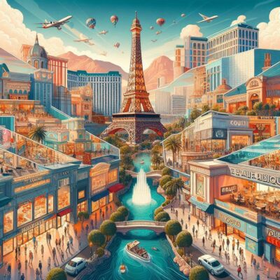 alt= "Combining outlet shopping with the Las Vegas Strip"