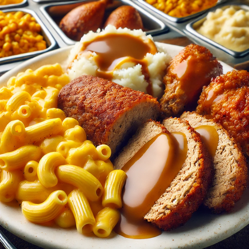 Classic comfort foods at the Garden Court Buffet
