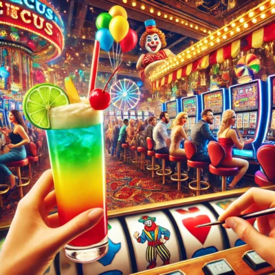 alt= "Cocktails at Circus Circus"