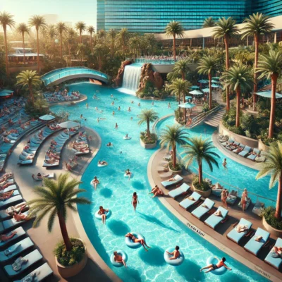 alt= "MGM Grand Pool Complex"
