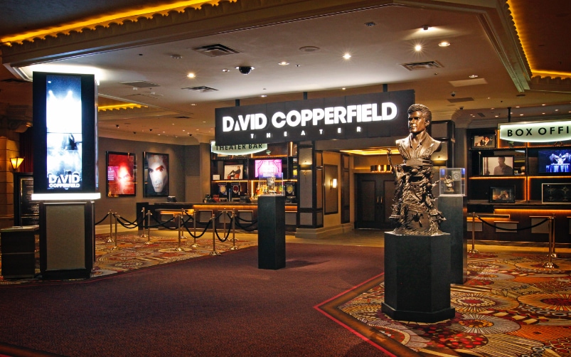 David Copperfield Theater at MGM Grand - post