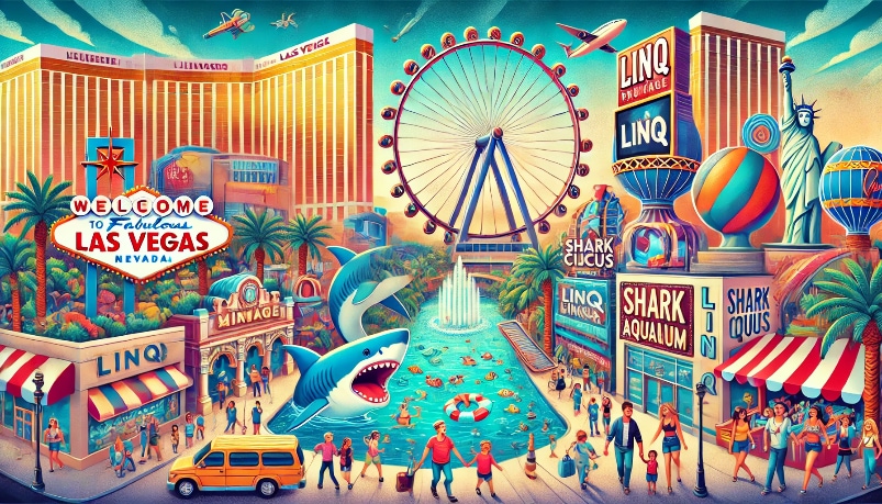 Las Vegas Kid-friendly hotels with pools and play areas