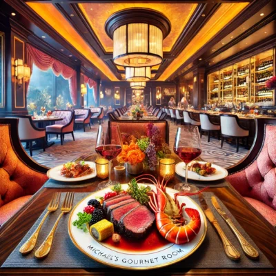 alt= "Dining at South Point Hotel"