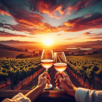 alt= "Enjoying a Las Vegas winery tour"