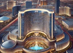 A majestic view of the ARIA Resort Casino in Las Vegas - Green Valley Ranch