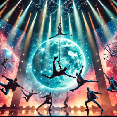 alt= "Performers in Opium, The Cosmopolitan Las Vegas"