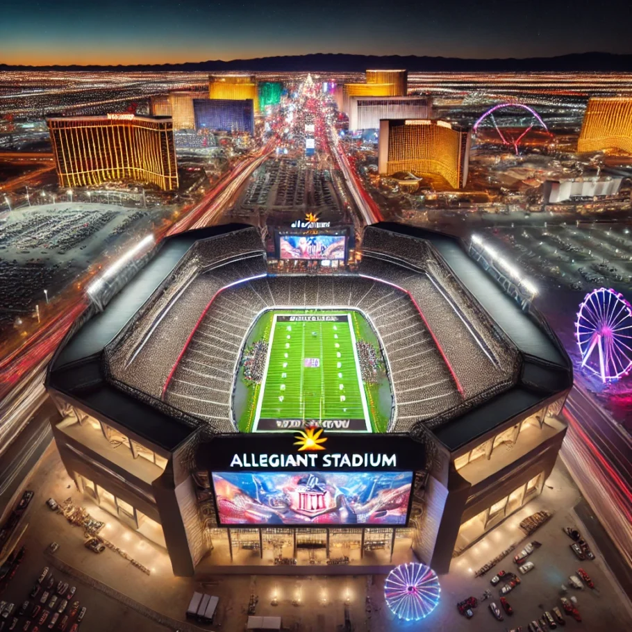 alt= "Allegiant Stadium, Las Vegas"