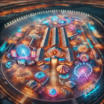 alt= "EDC at Las Vegas Speedway"