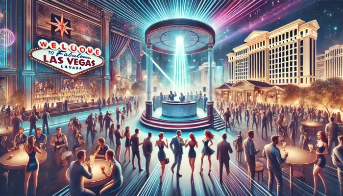 alt= "nightclub at Caesars Palace las Vegas"