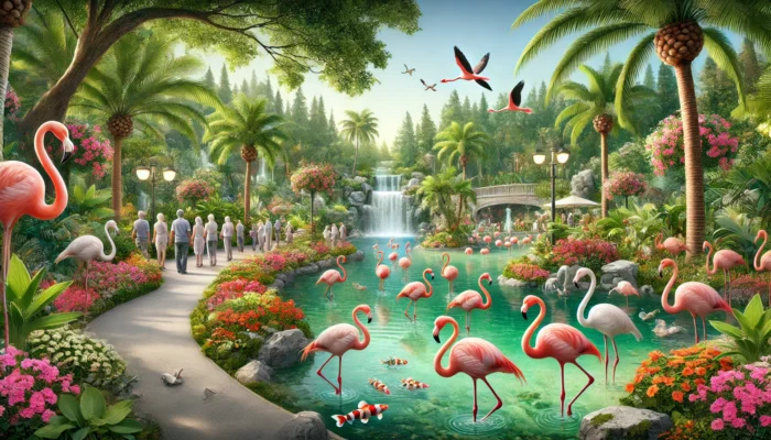 alt= "flamingos Las Vegas"