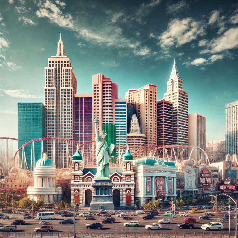 alt= "New York-New York Hotel, Las Vegas"