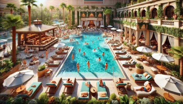 alt= "relaxation at Encore at Wynne Las Vegas"