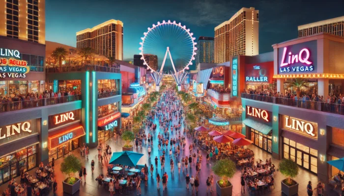 alt= " promenade LINQ hotel"